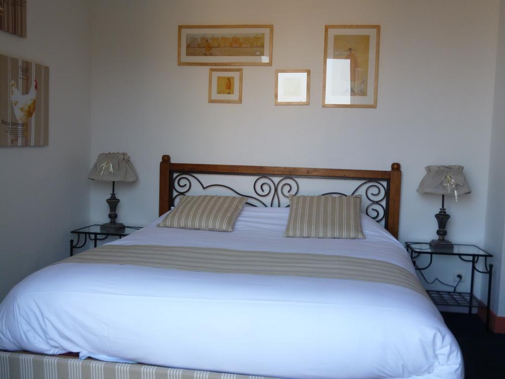 Badefols-sur-Dordogne Hotel-Restaurant Cote Rivage חדר תמונה
