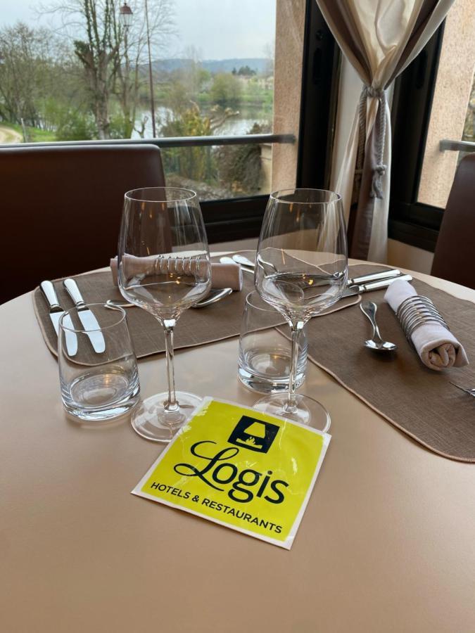 Badefols-sur-Dordogne Hotel-Restaurant Cote Rivage מראה חיצוני תמונה