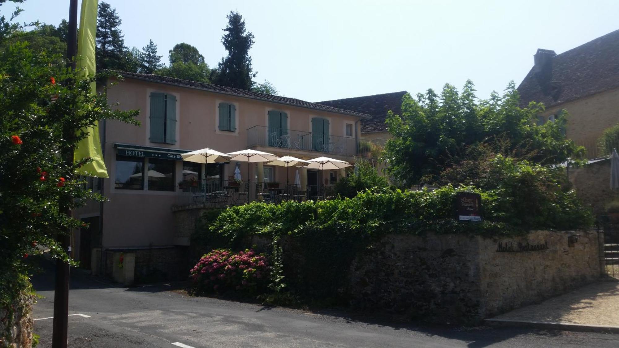 Badefols-sur-Dordogne Hotel-Restaurant Cote Rivage מראה חיצוני תמונה