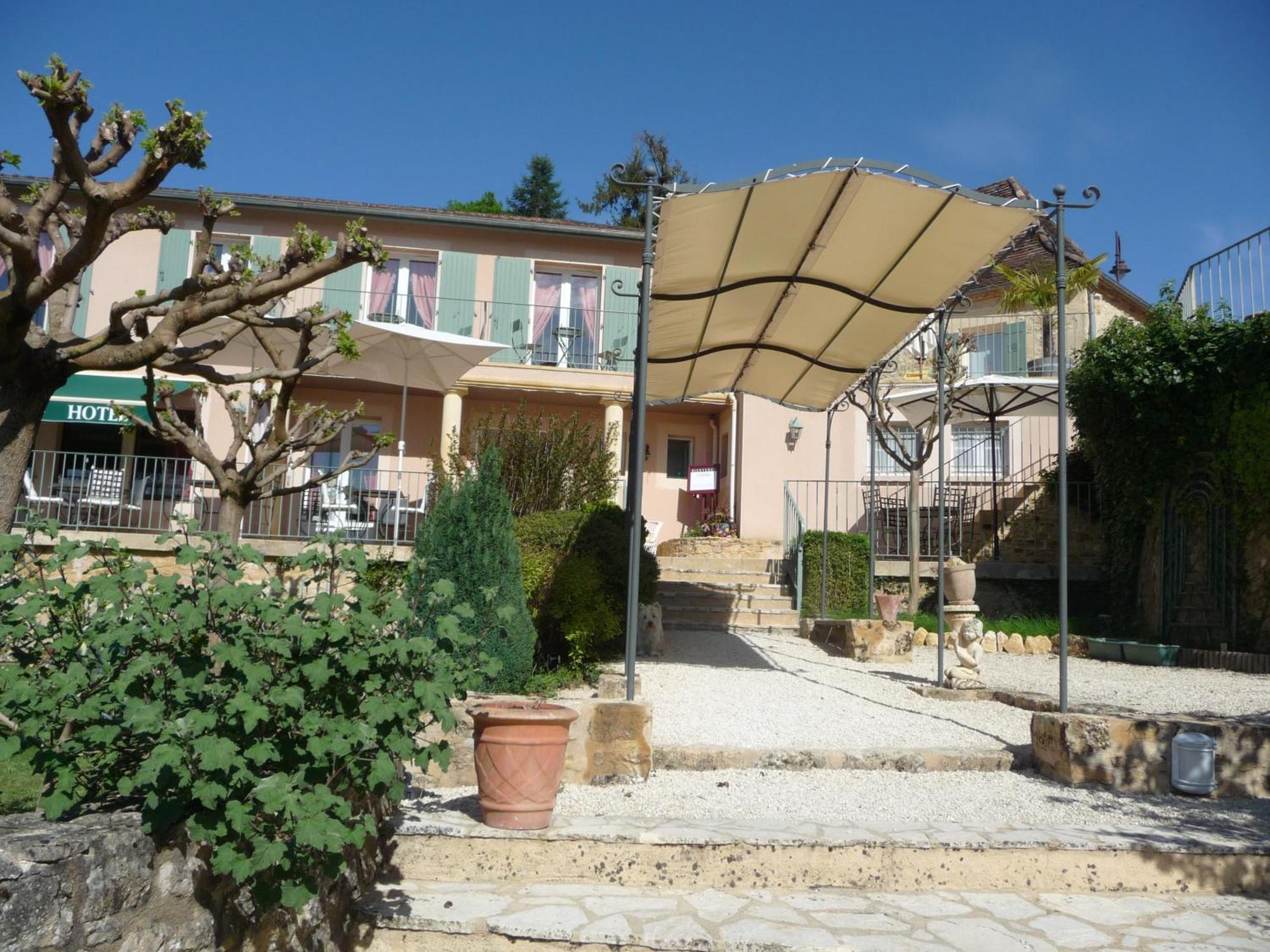 Badefols-sur-Dordogne Hotel-Restaurant Cote Rivage מראה חיצוני תמונה